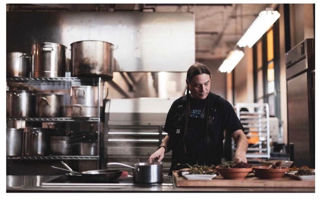 Sean Sherman is the “Sioux Chef” opening doors for other Native cooks