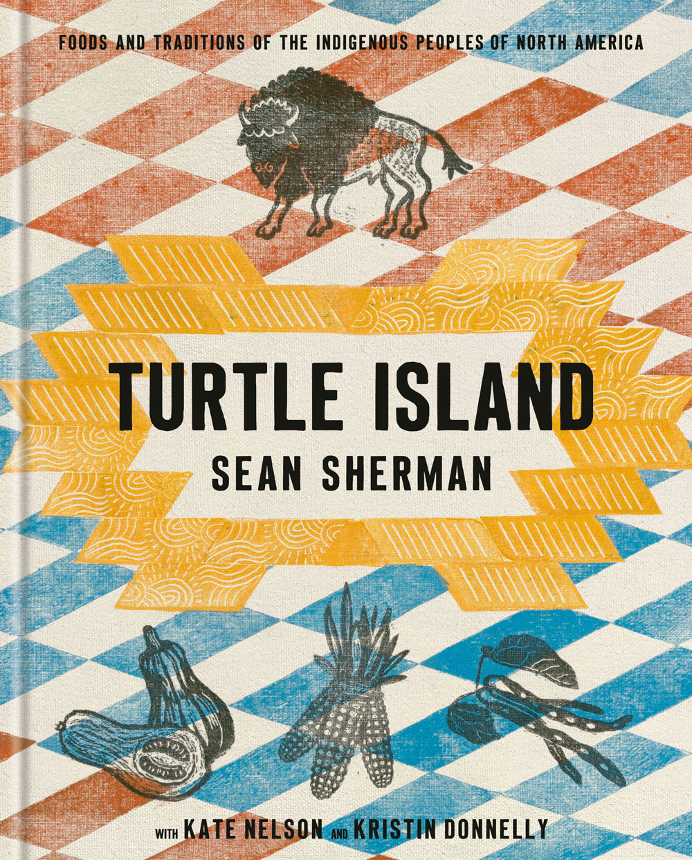 Turtle-Island-flat-book-cover-web The Sioux Chef's Indigenous Kitchen cookbook